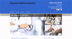 Desktop Screenshot of medicalequip-ca.com